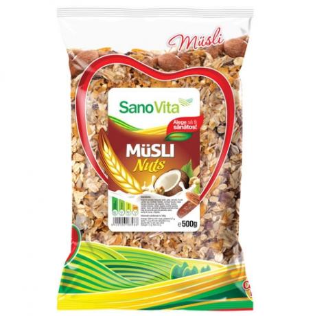 Musli Nuts 500 g - Sano Vita