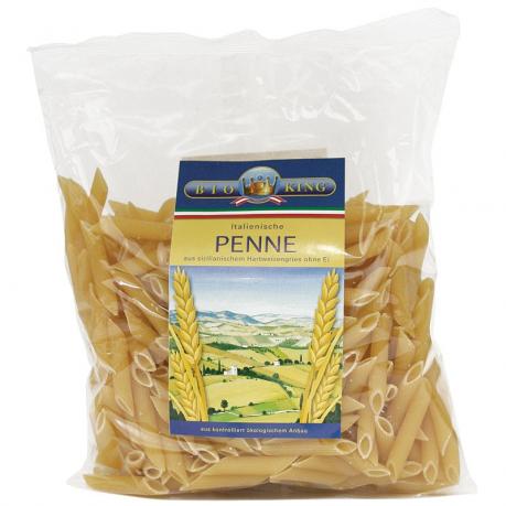 Penne italiene din grau dur ECO 500 g - Bioking