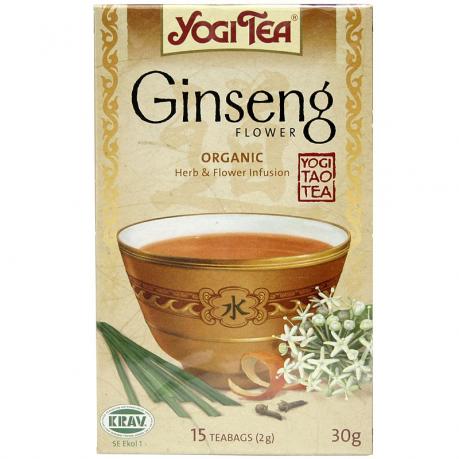 Ceai Floare de ginseng ECO 30,6 g (17 pliculete x 1.8 g) - Yogi Tea