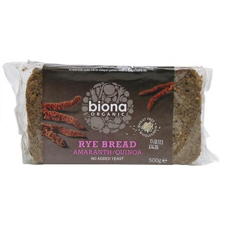 Paine de secara cu amarant si quinoa preparata dupa procedeul Sourdough ECO 500 g - Biona