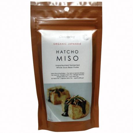 Hatcho Miso - pasta de soia fermentata nepasteurizata ECO 300 g - Clearspring