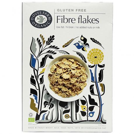 Fulgi de cereale fara gluten bogati in fibre ECO 375 g - Doves Farm