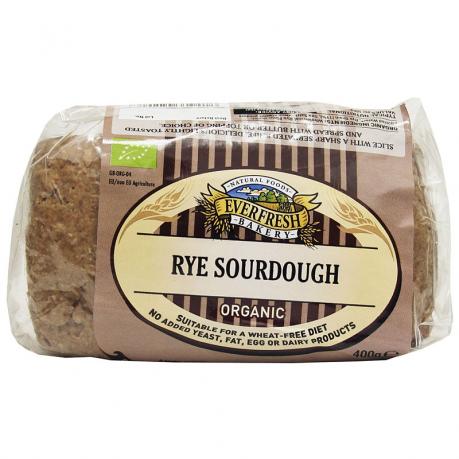 Paine de secara preparata dupa procedeul Sourdough ECO 400 g - Sunnyvale