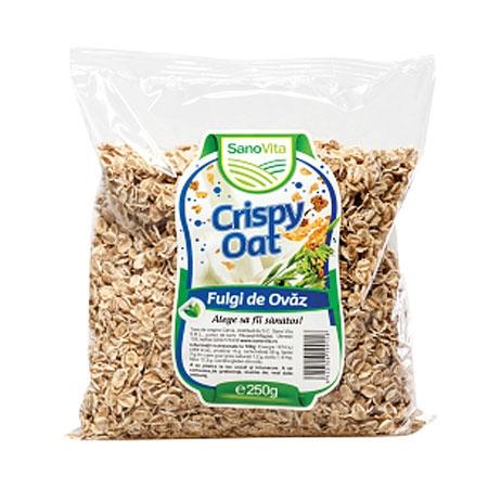 Fulgi de ovaz Crispy Oat 250 g - Sano Vita