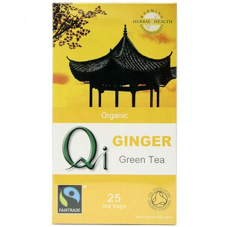 Ceai verde cu ghimbir ECO 25 pliculete (40 g) - Qi