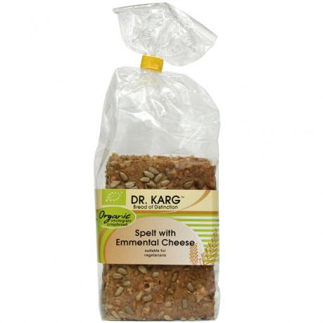 Crackers din spelta cu branza Emmental ECO 200 g - Dr. Karg