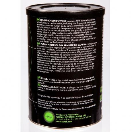 Pudra proteica din seminte de canepa 500 g1