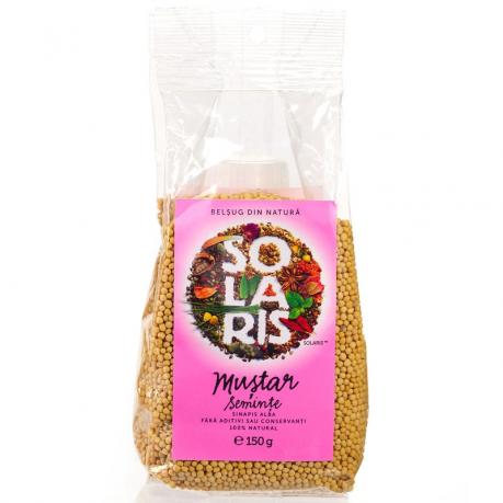 Mustar seminte 150 g - Solaris