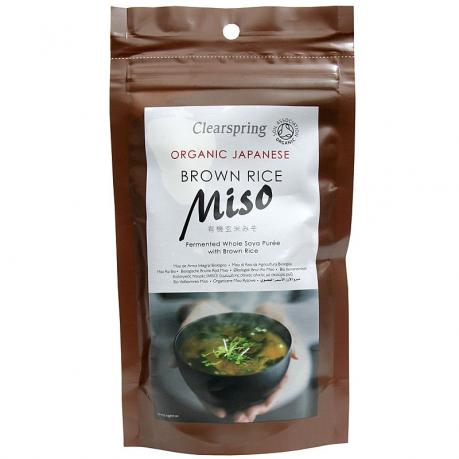 Pasta miso cu orez brun ECO 300 g - Clearspring