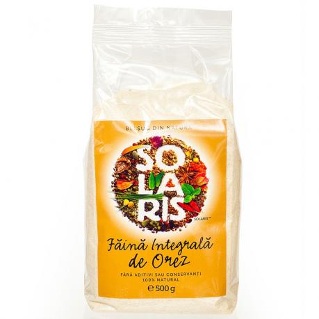 Faina integrala orez 500 g - Solaris