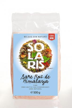 Sare roz de Himalaya fina 500 g - Solaris