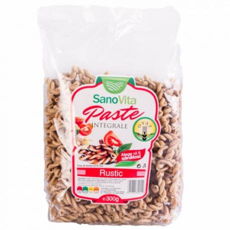 Paste integrale - Rustic 300 g - Sano Vita