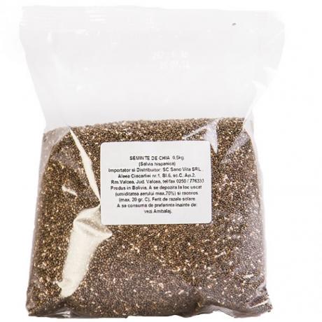 Seminte de chia 500 g - Sano Vita