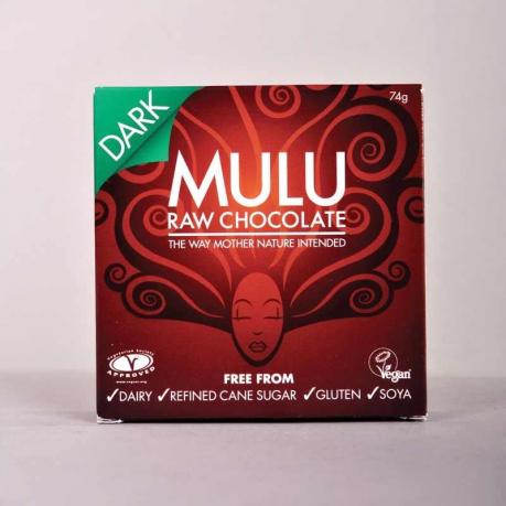 Ciocolata neagra Dark raw-vegan ECO 74 g - Mulu