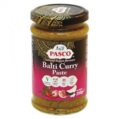 Pasta de curry Balti 270 g - Pasco