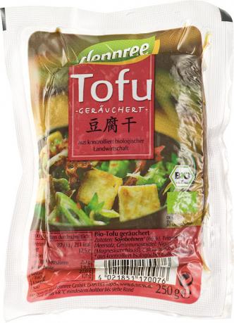 Tofu afumat ECO 250 g - Dennree