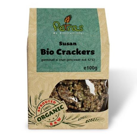 Crackers cu susan ECO 100 g - Petras