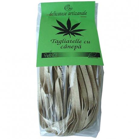 Paste fainoase din grau dur cu canepa tagliatelle eco 250 g - Petras