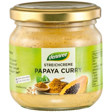 Crema tartinabila cu papaya ECO 180 g - Dennree