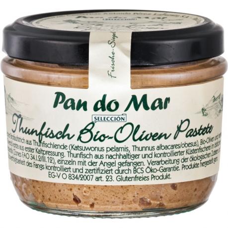 Pateu de ton cu masline 125 g - Pan Do Mar