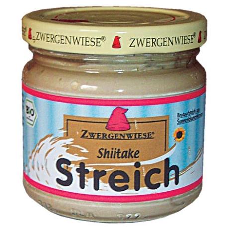 Crema tartinabila vegetala cu ciuperci Shiitake ECO 180 g - Zwergenwiese