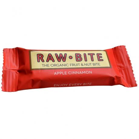 Baton cu mar si scortisoara ECO 50 g - Raw Bite