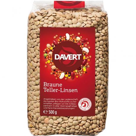 Linte maro ECO 500 g - Davert