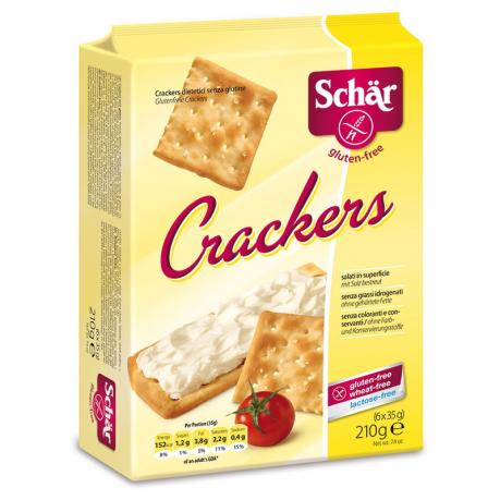 Crackers fara gluten 210 g (6 x 35 g) - Schar