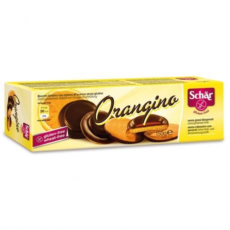 Orangino - Biscuiti fara gluten cu jeleu de portocale 150 g - Schar