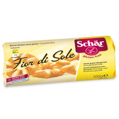 Fior di sole - Biscuiti fara gluten cu vanilie 100 g - Schar