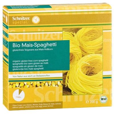 Paste spaghetti fara gluten ECO 200 g - Schnitzer