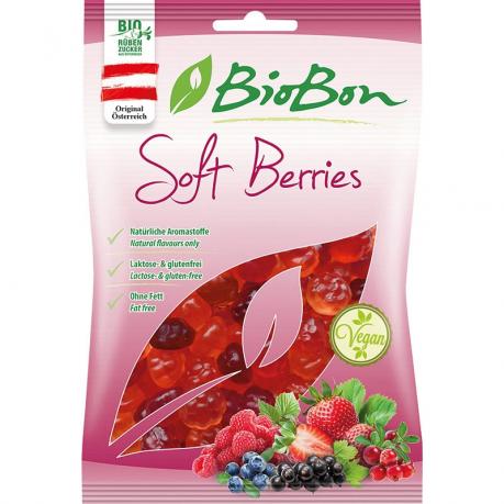 Jeleuri cu aroma de fructe de padure ECO 80 g - Biobon