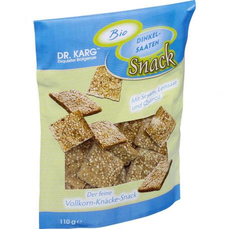 Crackers de spelta cu susan, in si quinoa ECO 110 g - Dr. Karg