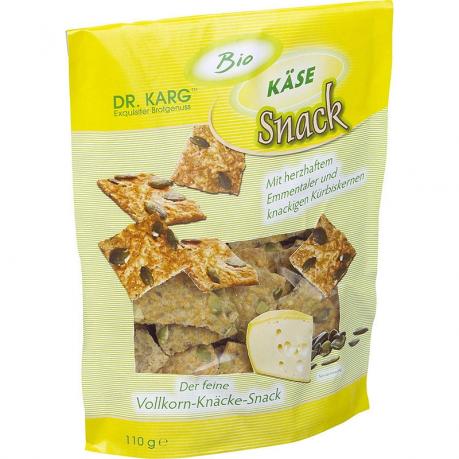 Crackers cu branza Emmental si seminte de dovleac ECO 110 g - Dr. Karg