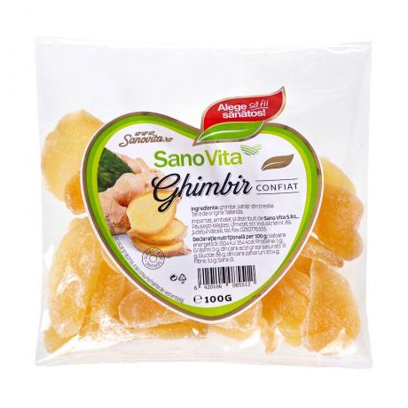 Ghimbir confiat 100 g - Sano Vita