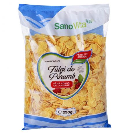 Fulgi de porumb fara zahar 250 g - Sano Vita