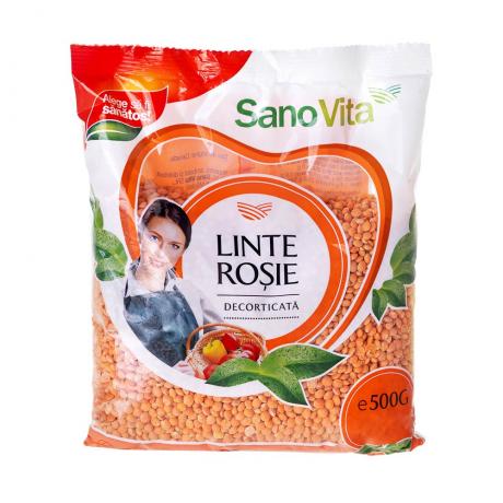 Linte rosie 500 g - Sano Vita