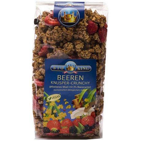 Musli crocant cu fructe de padure ECO 375 g - Bioking