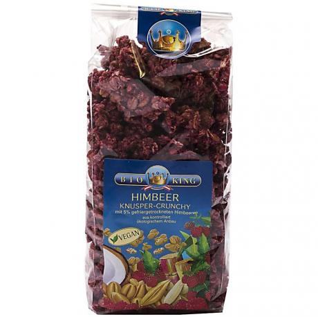 Musli crocant cu zmeura ECO 375 g - Bioking