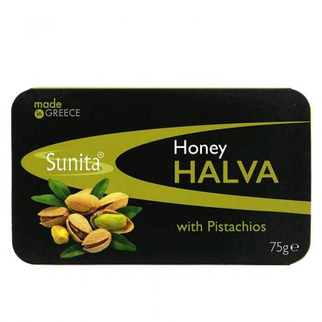 Halva cu miere si fistic 75 g - Sunita