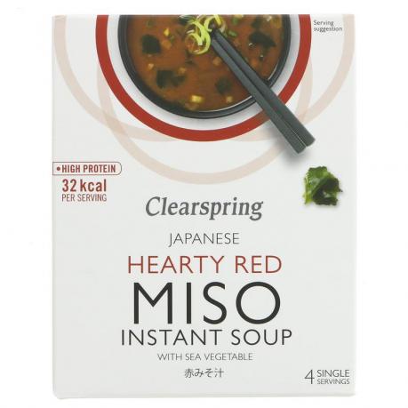 Supa Miso instant cu alge de mare 40 g (4 x 10 g) - Clearspring