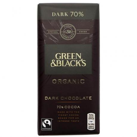 Ciocolata neagra 70% cacao ECO 100 g - Green & Black's