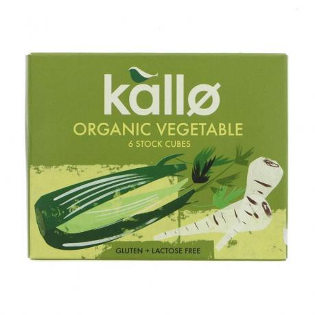 Concentrat de supa vegetala ECO 66 g (6 cuburi) - Kallo