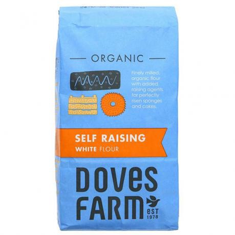 Faina alba de grau cu agenti de crestere ECO 1 kg - Doves Farm