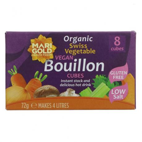 Bulion vegetal instant ECO 8 cuburi (72 g) - Marigold