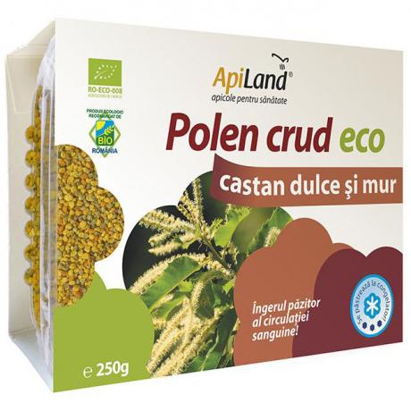 Polen crud de castan dulce si mur ECO 250 g - Apiland