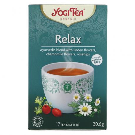 Ceai cu flori de tei, musetel si macese Calming ECO 30.6 g (17 pliculete) - Yogi Tea