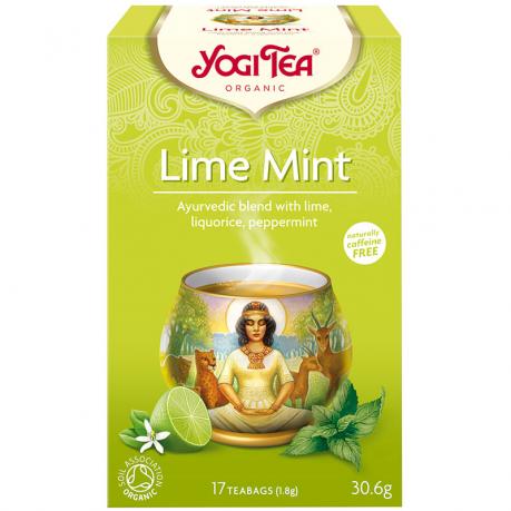 Ceai cu lamaie verde si menta ECO 30.6 g (17 pliculete) - Yogi Tea