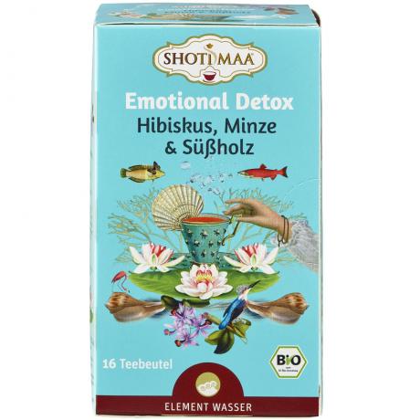 Ceai ayurvedic cu hibiscus, menta si lemn dulce ECO 32 g (16 pliculete x 2 g) - Shoti Maa