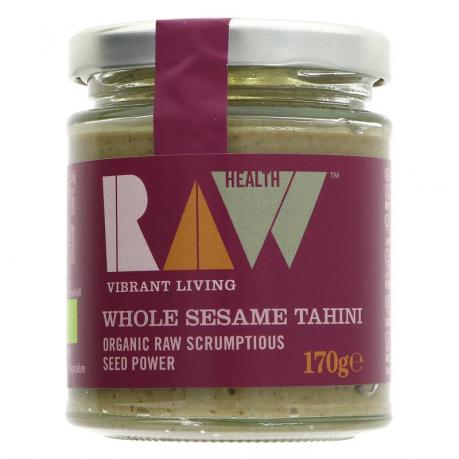 Pasta de susan integrala tahini raw-vegan ECO 170 g - Raw Health